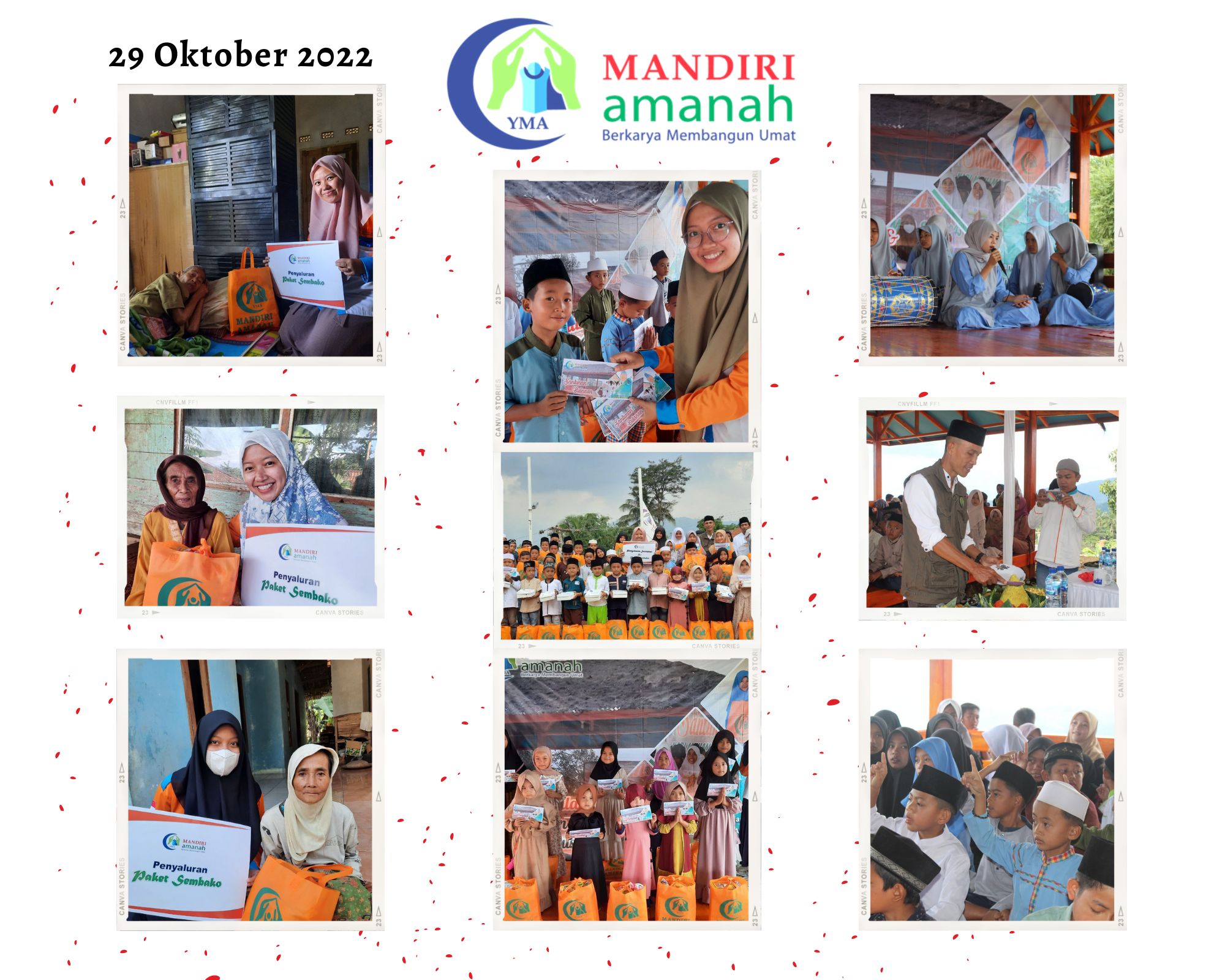 Santunan dan Tasyakuran TPQ Al-Musri (Yayasan Mandiri Amanah)